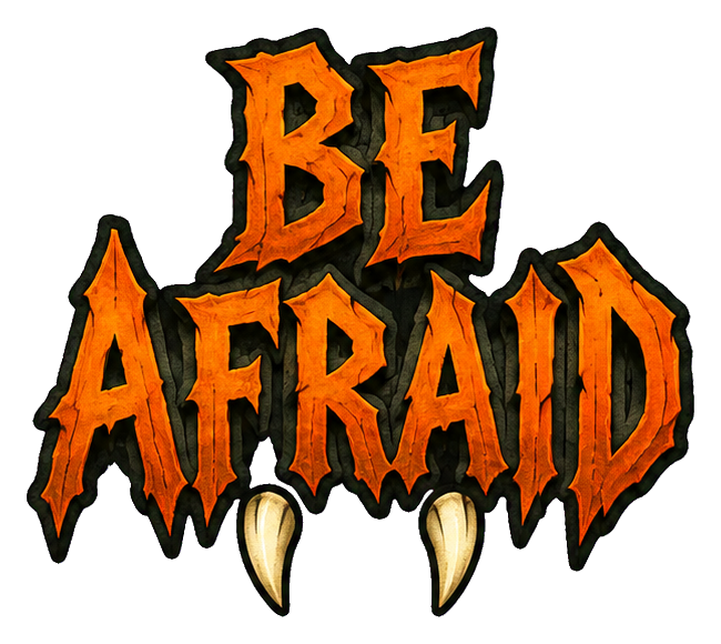 Preview for Be Afraid Gothic Horror Lettering