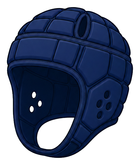Preview for Navy Scrum Cap Sticker