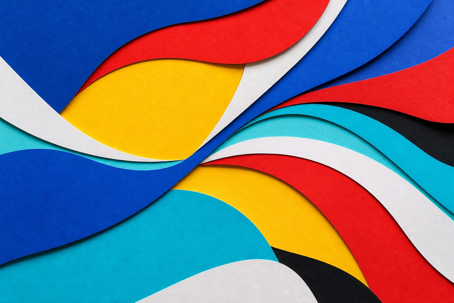 Preview for Primary Brights Paper Arcs Background