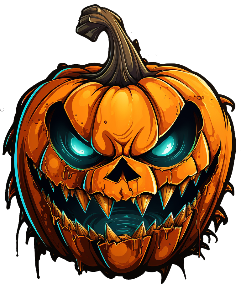 Preview for Halloween-jack-o-lantern-design-pumpkins-sticker-63625
