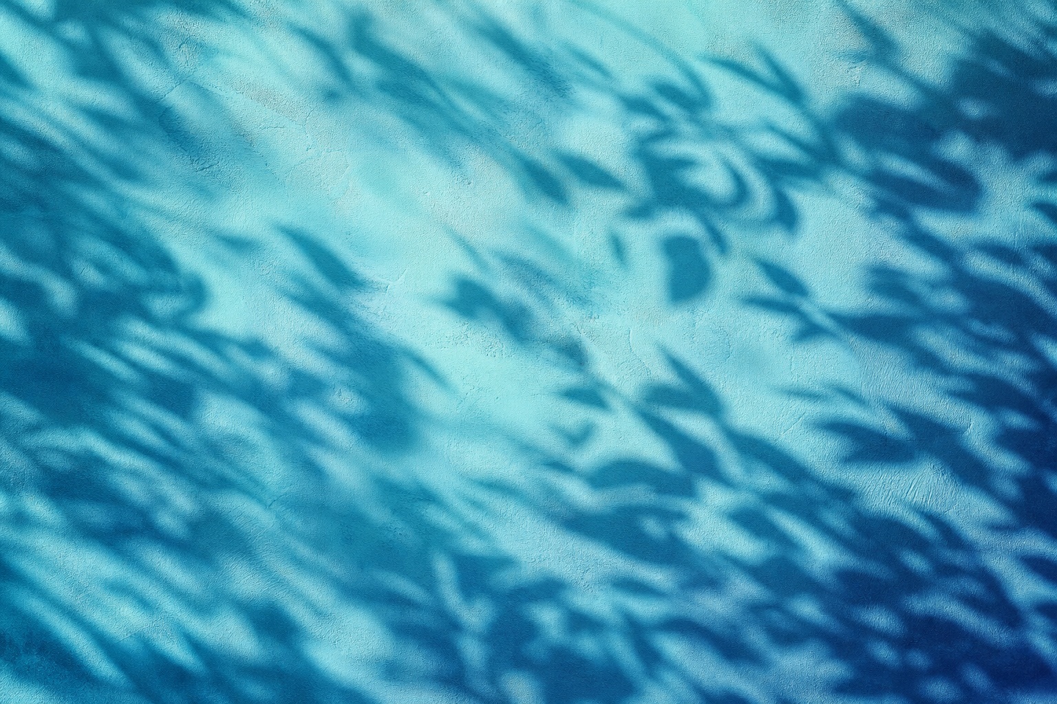 Preview for Aqua Blue Leaf Shadow Background