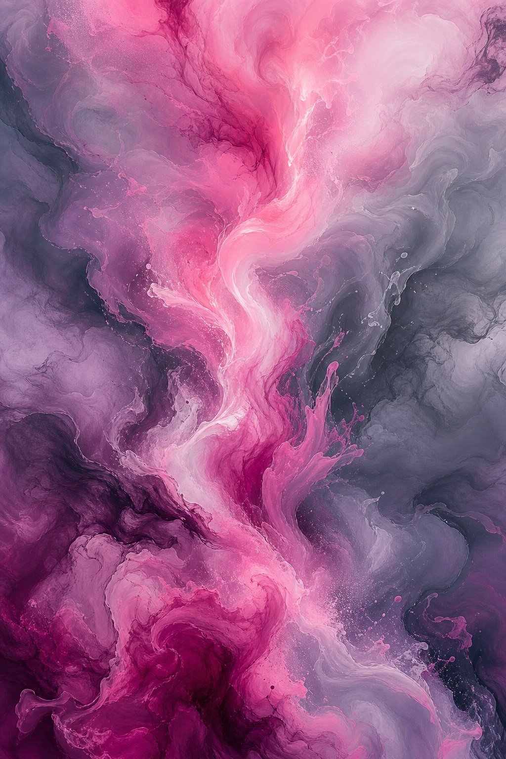 Preview for Vertical Orchid Smoke Abstract Background