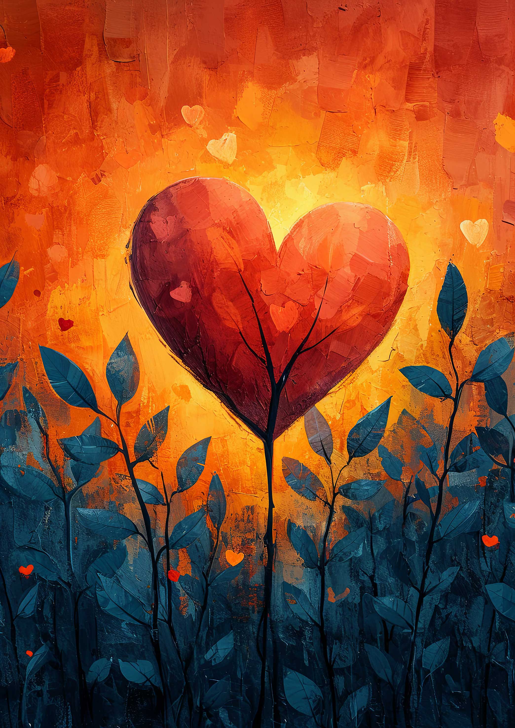 Preview for Heart-in-bloom-art-love-background-cba31