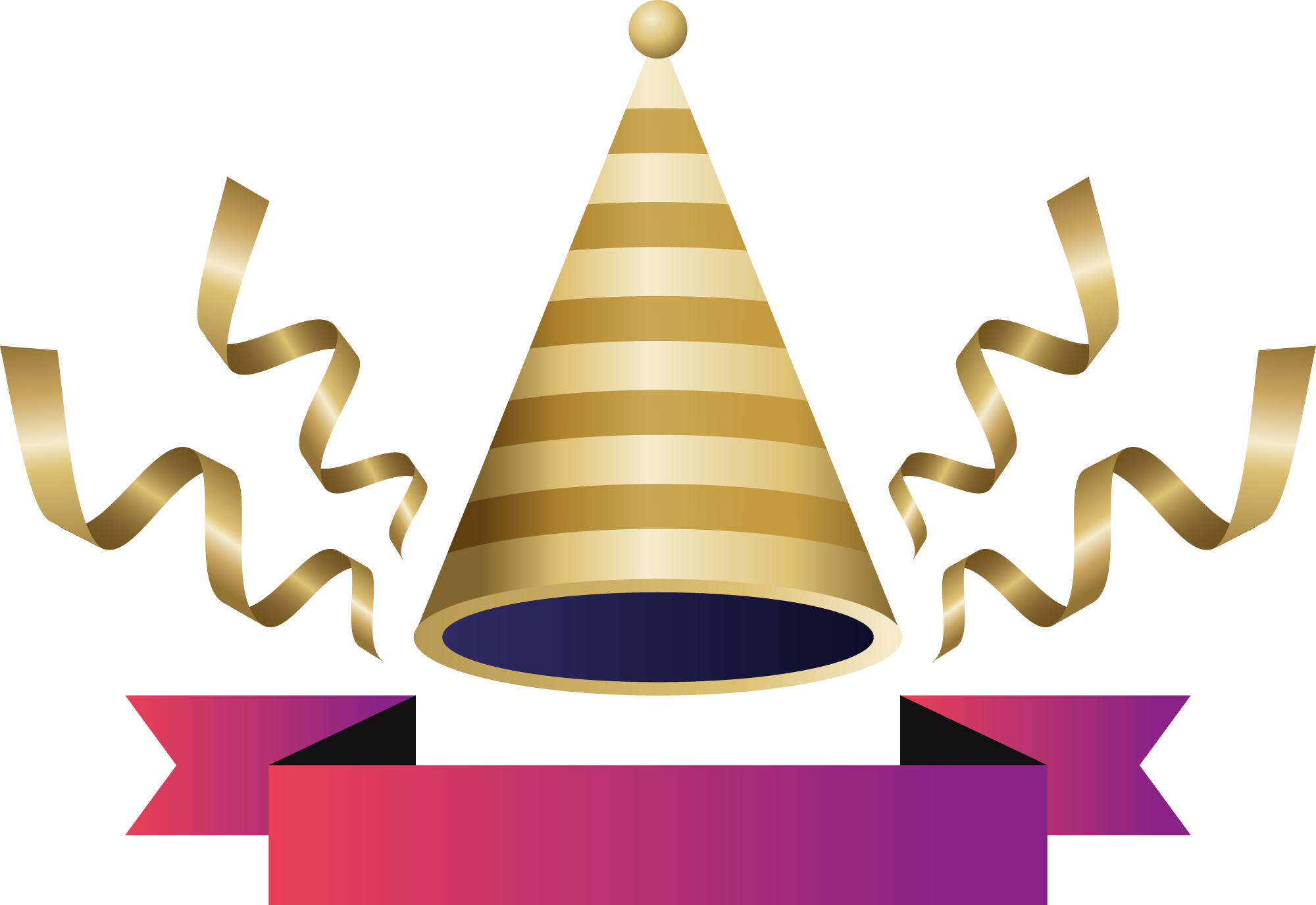 Preview for Party-hat-illustration-new-year-sticker-72b76