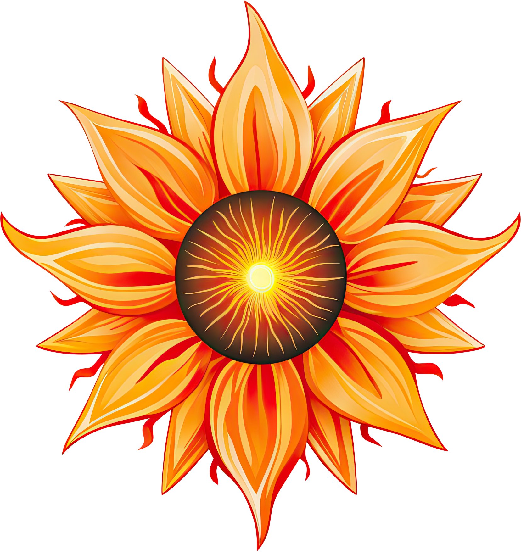 Preview for Vibrant-sunflower-illustration-logo-flower-sticker-b06d7