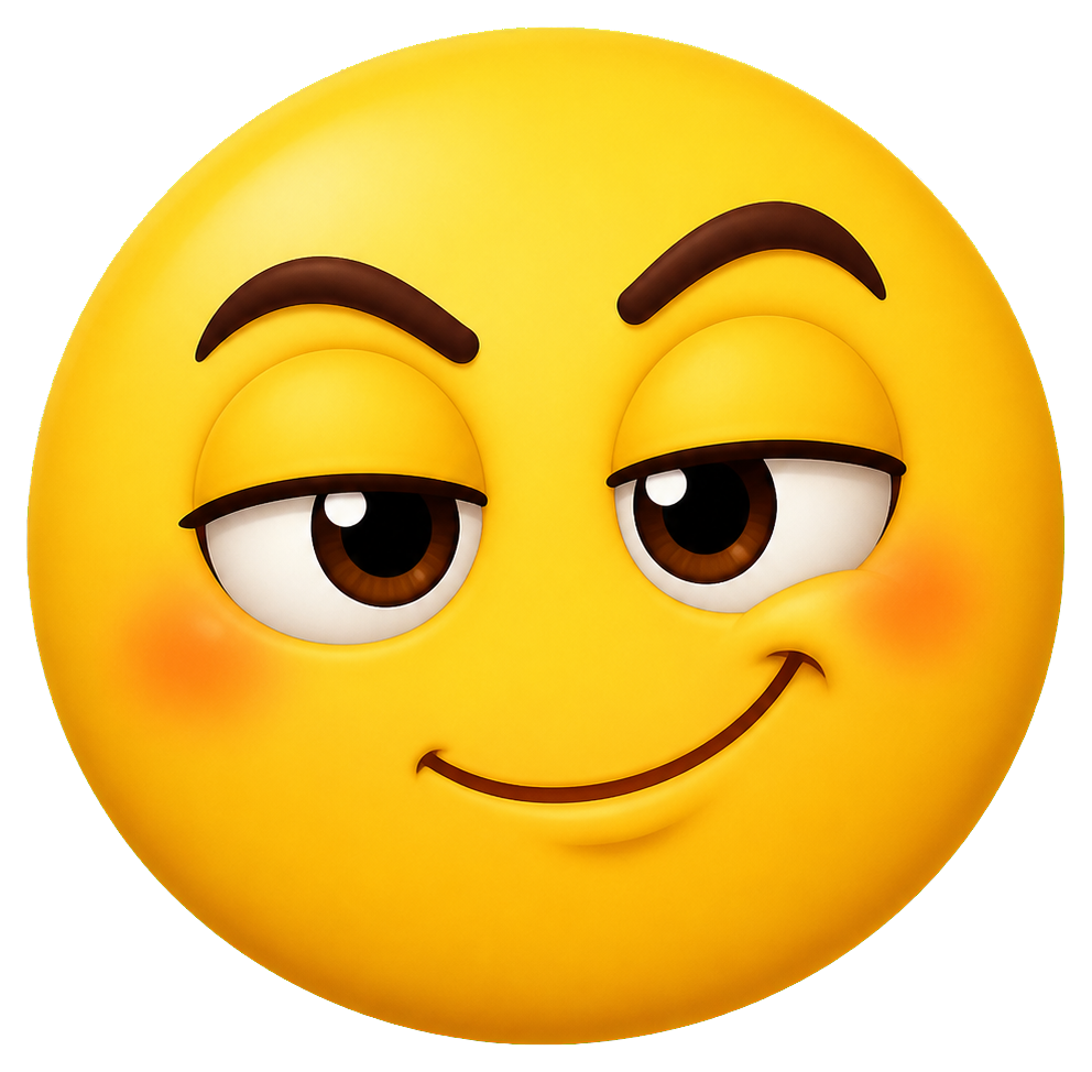 Preview for Proud Smirk Face Sticker