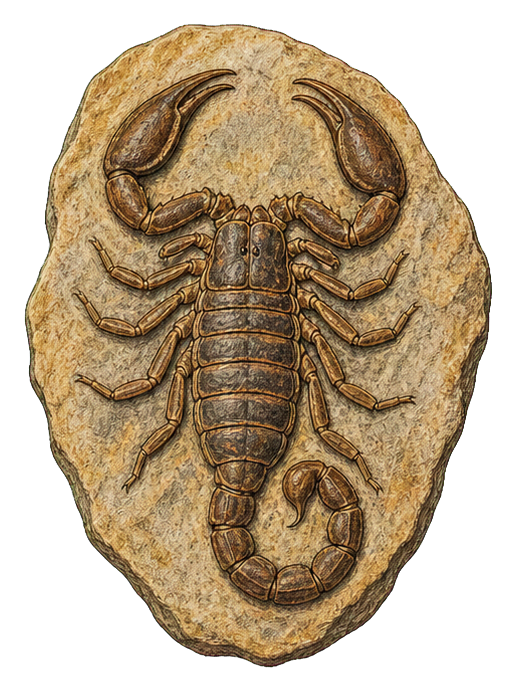 Preview for Scorpion Fossil Sticker