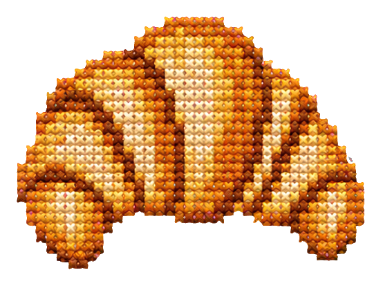 Preview for Cross Stitch Picnic Croissant