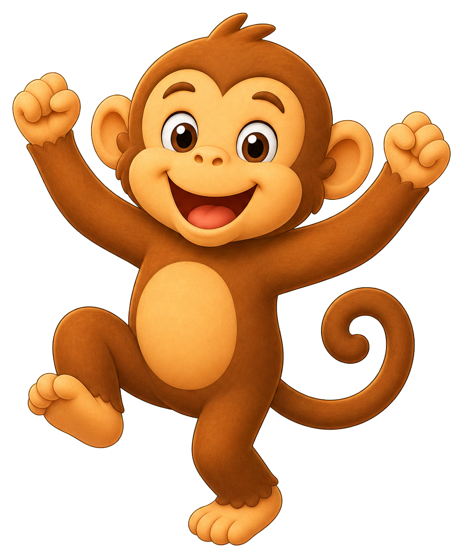 Preview for Dancing Monkey Sticker