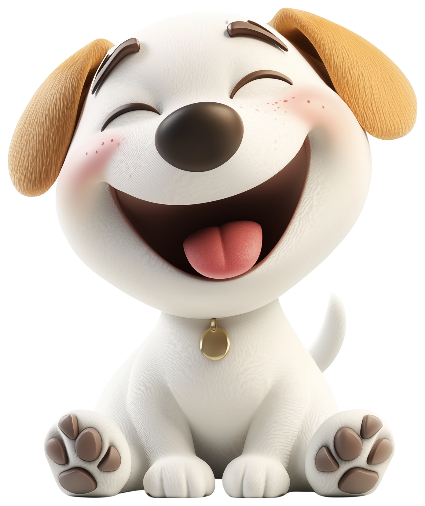 Preview for Cute Dog Emoji Sticker
