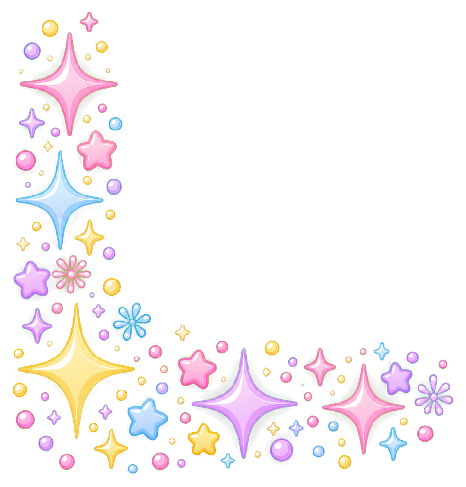 Preview for Sparkle Corner Sticker For Creative Designs