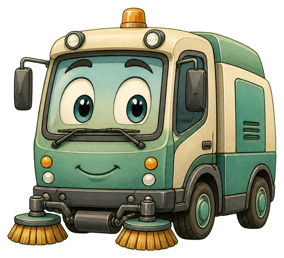 Preview for Tidy Street Sweeper Character Sticker