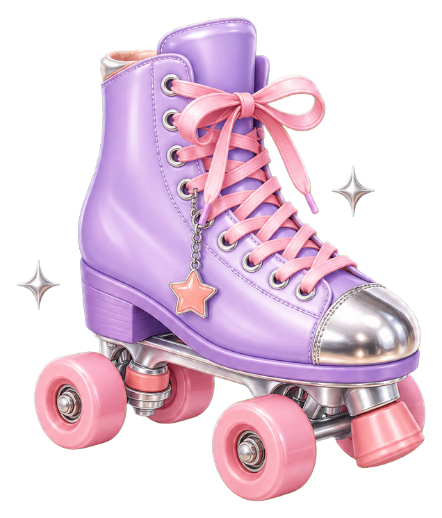 Preview for Disco Roller Skate Sticker