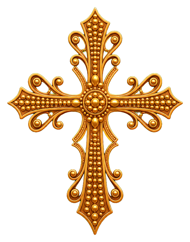 Preview for Gold Granulation Cross Sticker