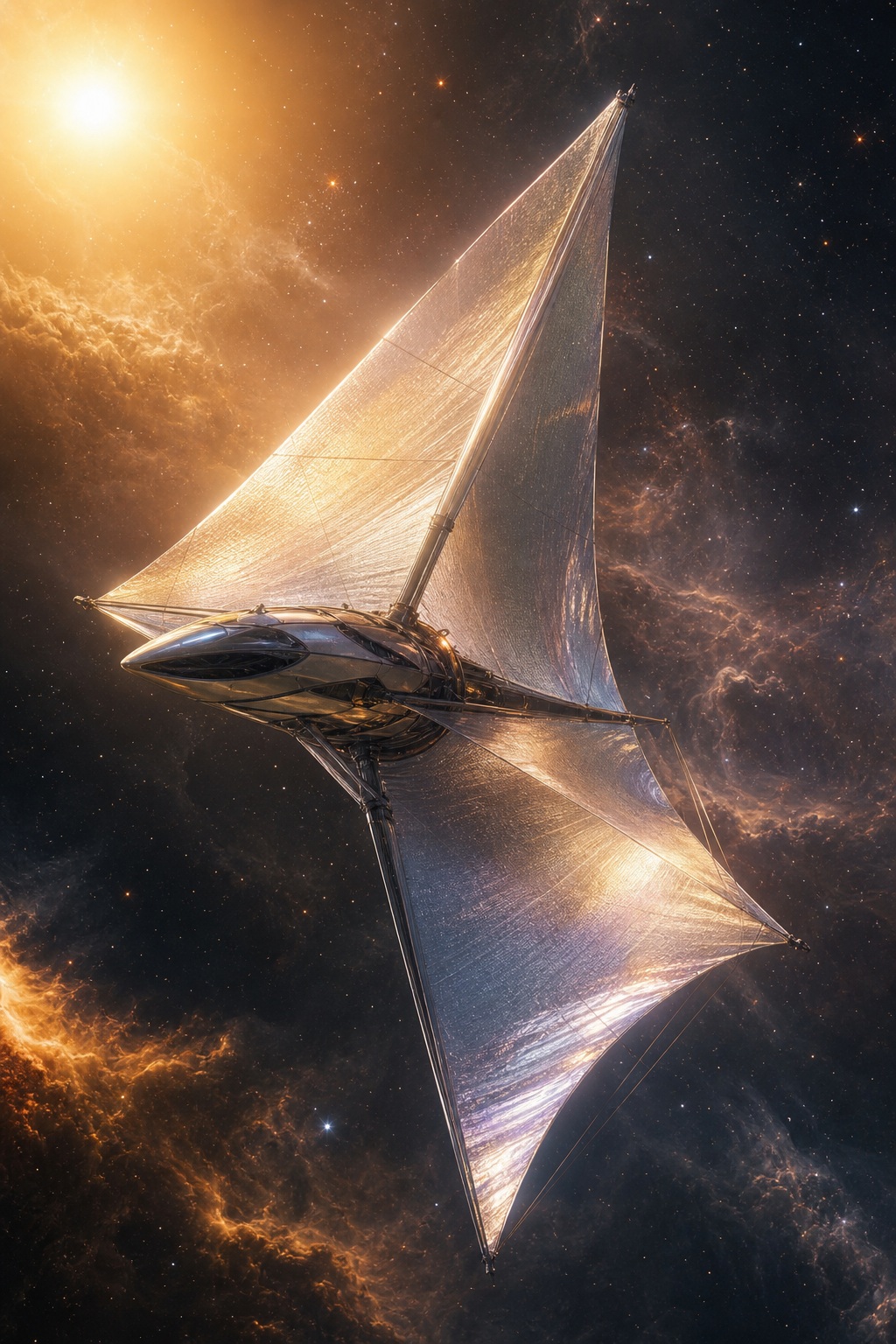 Preview for Solar Sail Spacecraft Background