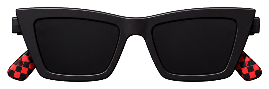 Preview for Checkerboard Sunglasses Sticker