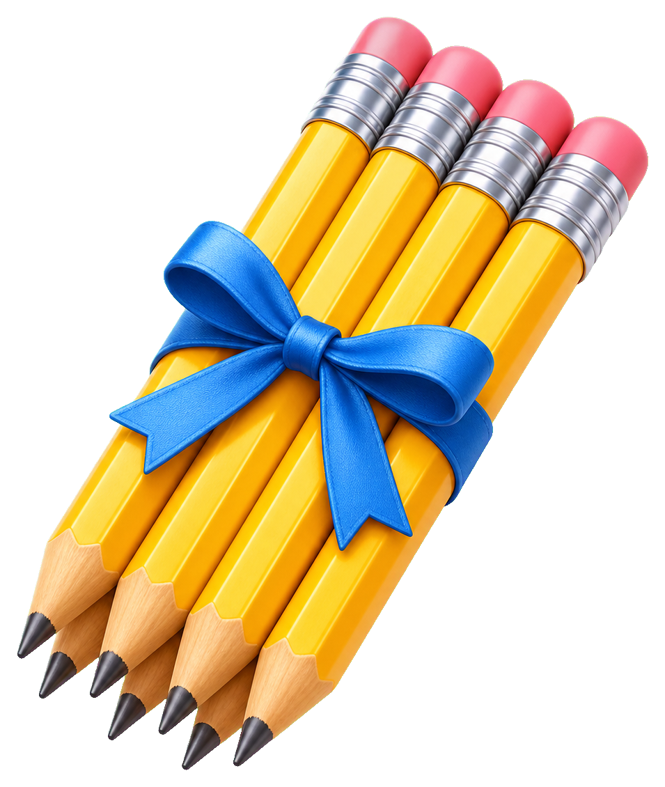 Preview for Pencil Bundle Sticker For Back To School