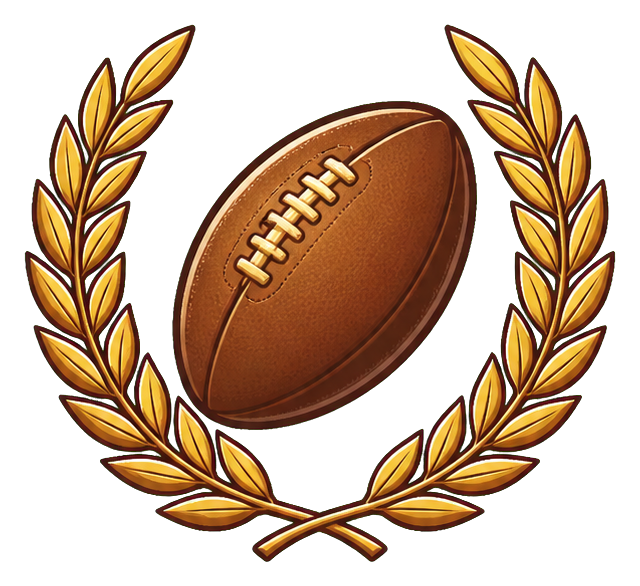 Preview for Laurel Rugby Ball Sticker