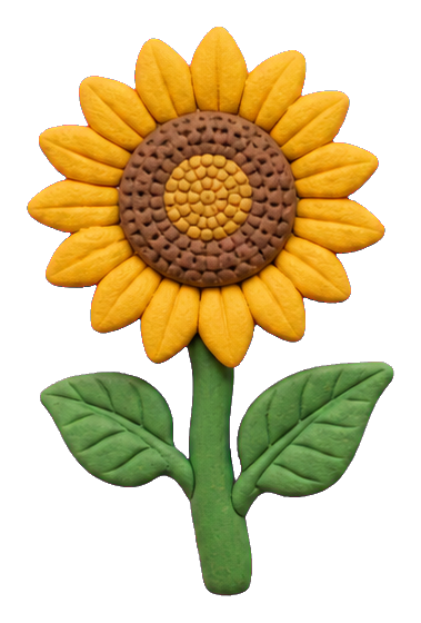 Preview for Clay Sunflower Sticker