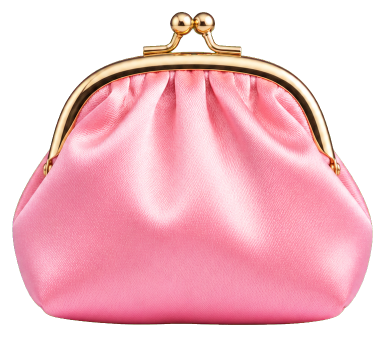 Preview for Pink Satin Coin Purse Sticker