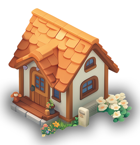 Preview for Cozy-cottage-illustration-building-sticker-30ca5