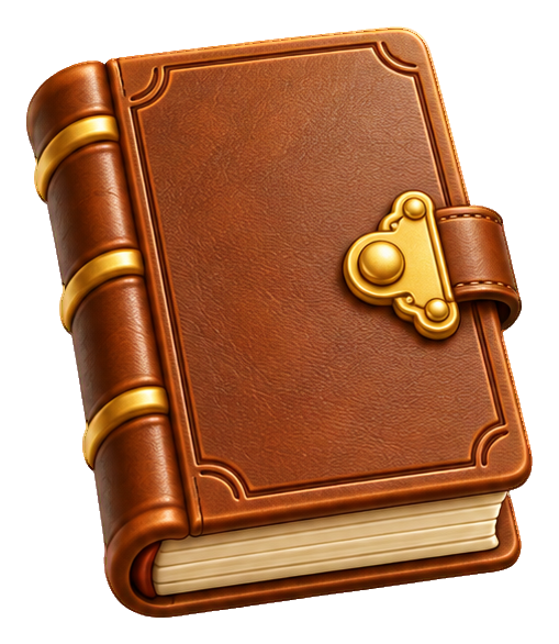 Preview for 3d Cozy Reading Leather Journal