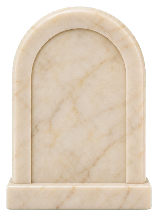 Preview for Ivory Marble Arch Bookend Sticker