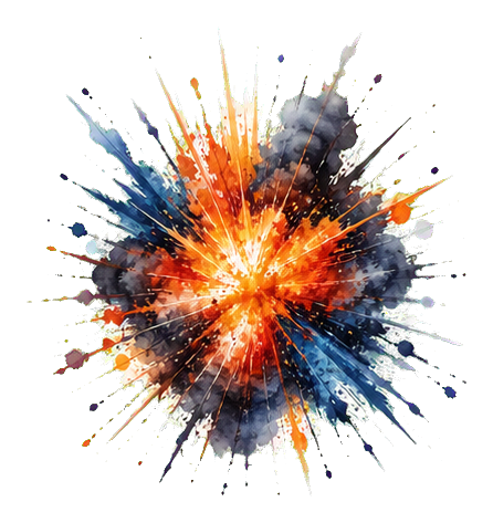 Preview for Paint Splash Blast Sticker