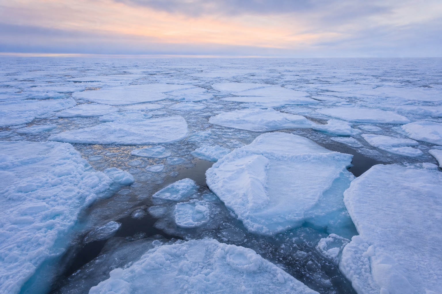 Preview for Pale Polar Dawn Fractured Blue Ice Background