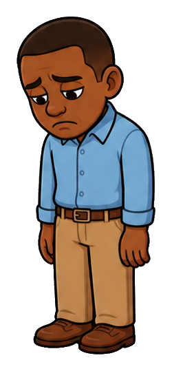 Preview for Disappointed Office Worker Sticker