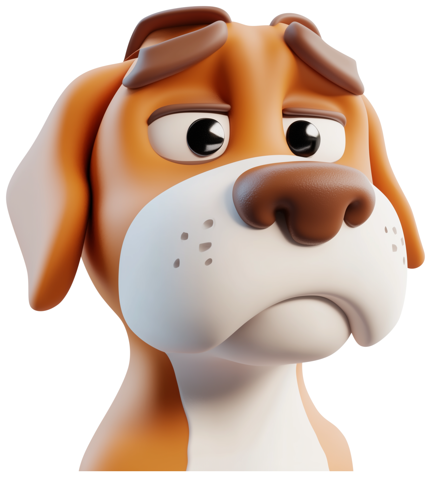 Preview for Cute Dog Emoji Sticker For Pizap