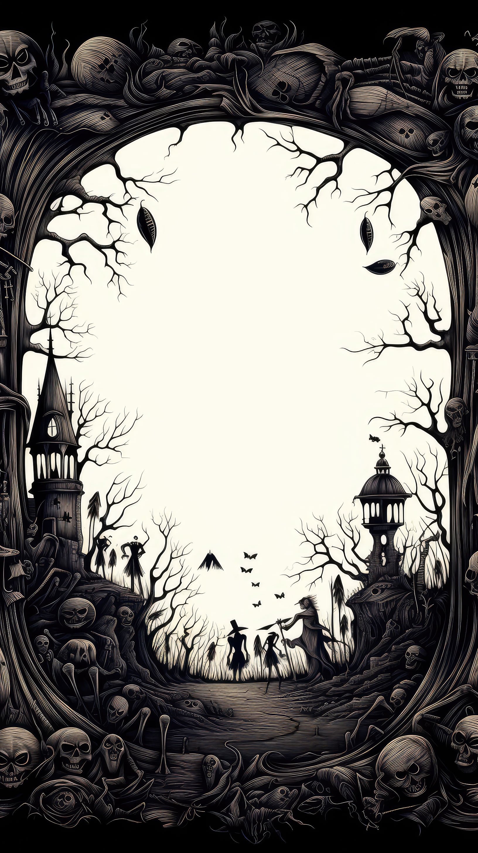 Preview for Halloween-spooky-frame-halloween-story-background-d7267