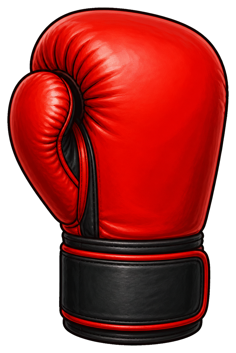 Preview for Boxing Glove Sticker For Fitness Designs