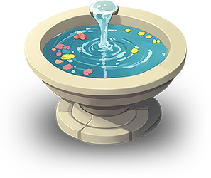 Preview for Digital-fountain-illustration-islandobjects-sticker-da3d9