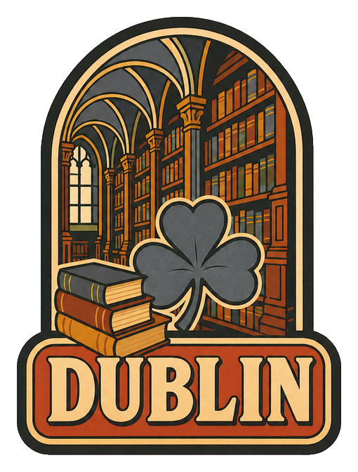 Preview for Dublin Trinity Books Sticker