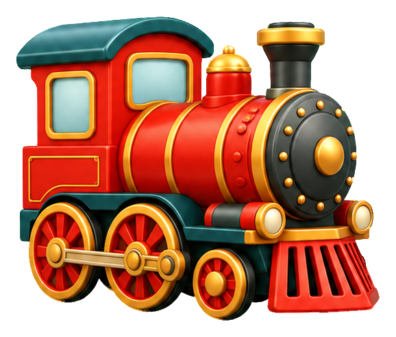 Preview for 3d Tiny Vehicles Locomotive