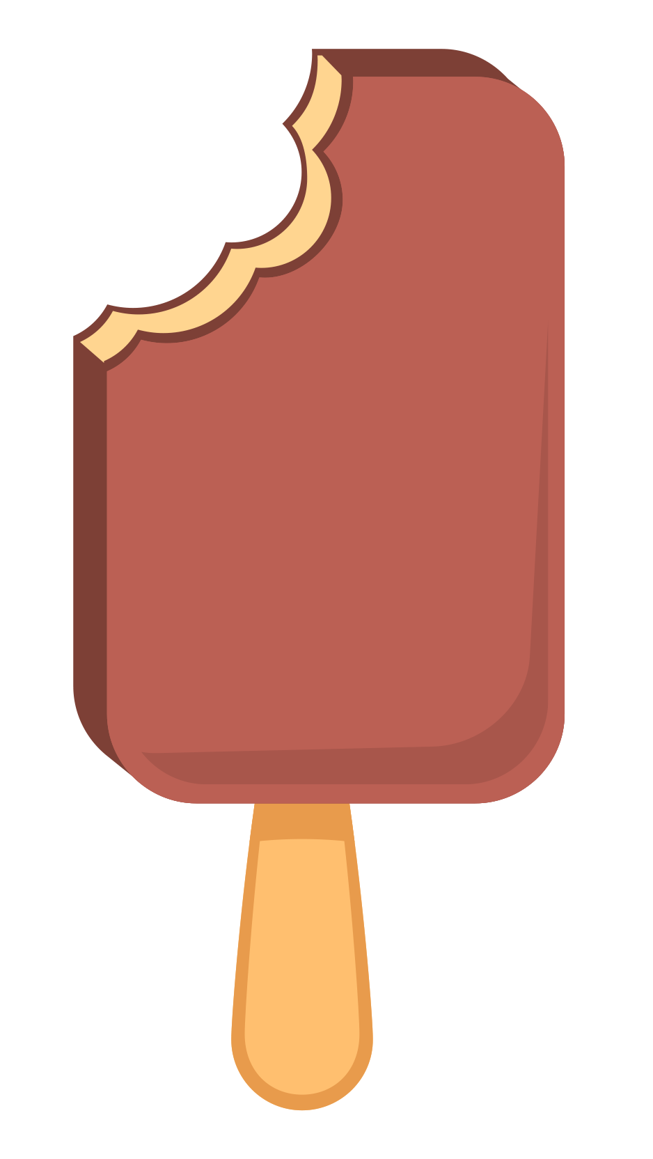 Preview for Chocolate-ice-cream-bar-sticker-68522