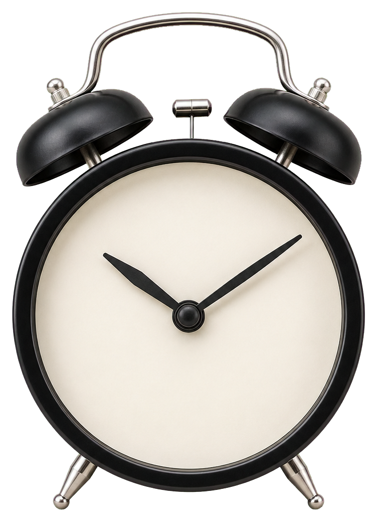 Preview for Alarm Clock Blank Face Sticker