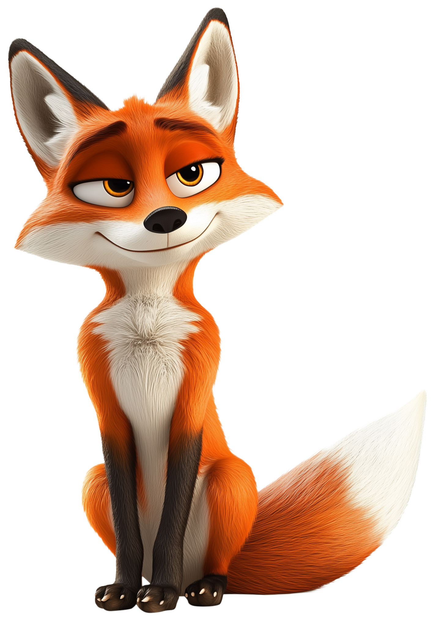 Preview for Cute Fox Emoji Sticker Graphic