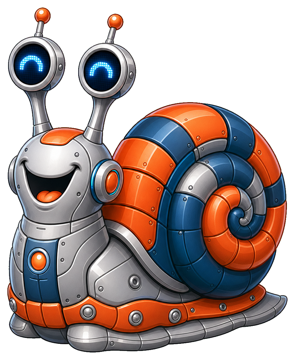 Preview for Robot Snail Sticker