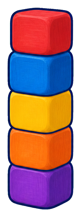 Preview for Wooden Block Tower Sticker