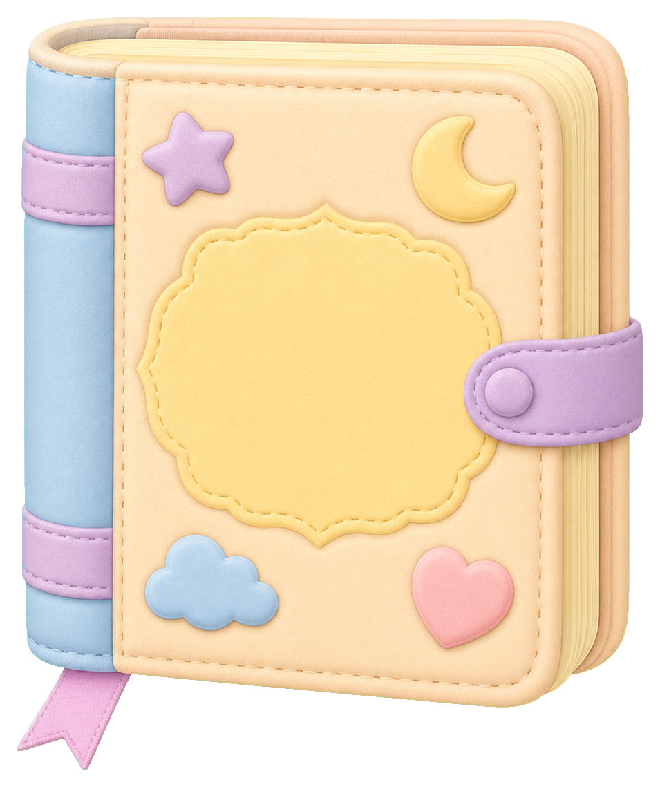 Preview for Baby Memory Book Blank Sticker Graphic