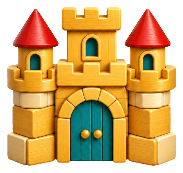 Preview for 3d Toy Box Toy Castle