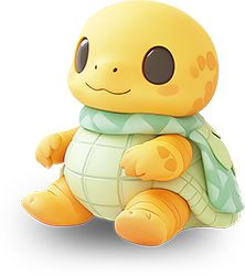 Preview for Cartoon-turtle-digital-art-character-sticker-e446b