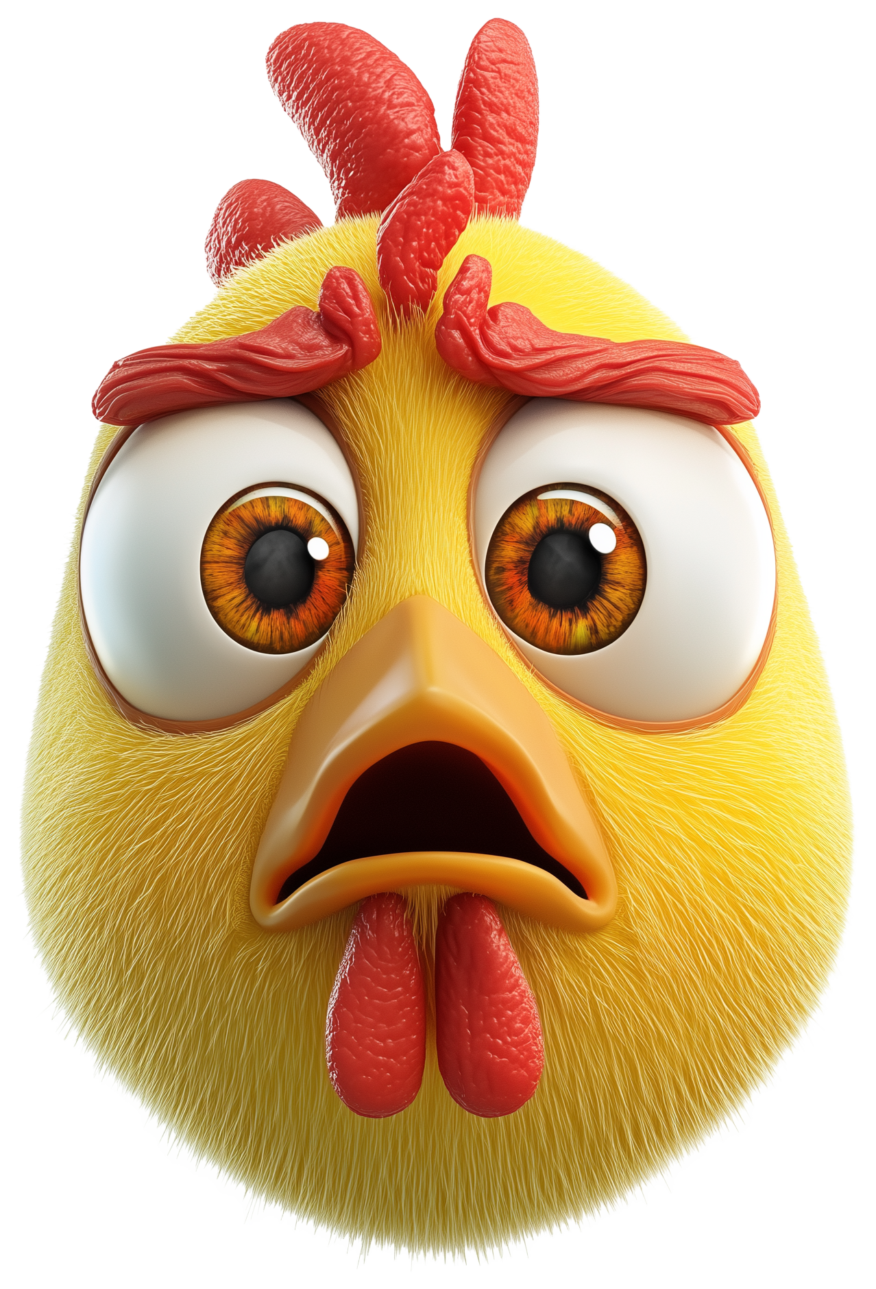 Preview for Cute Chicken Emoji Sticker