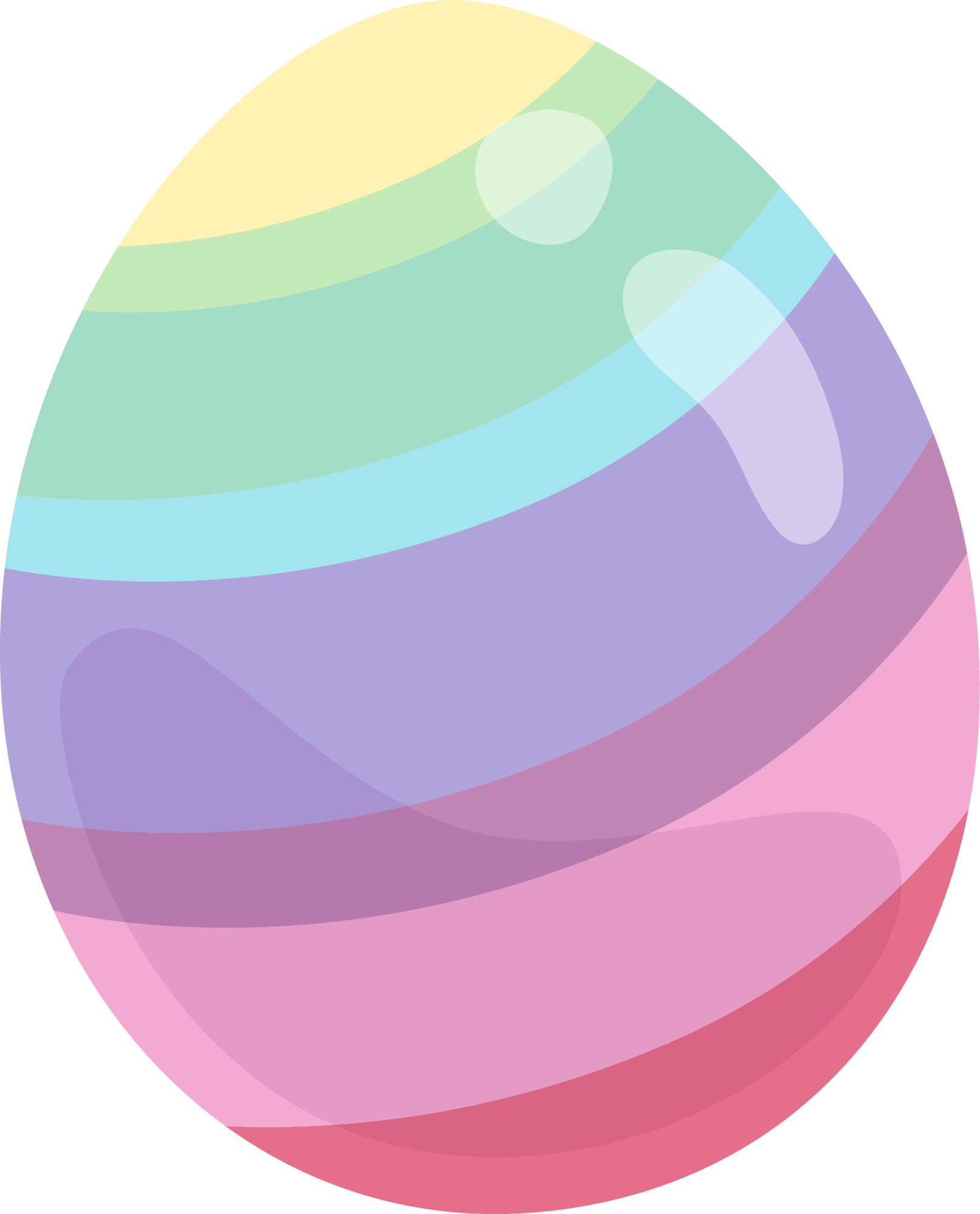 Preview for Colorful-pastel-sphere-graphic-easter-sticker-92e59