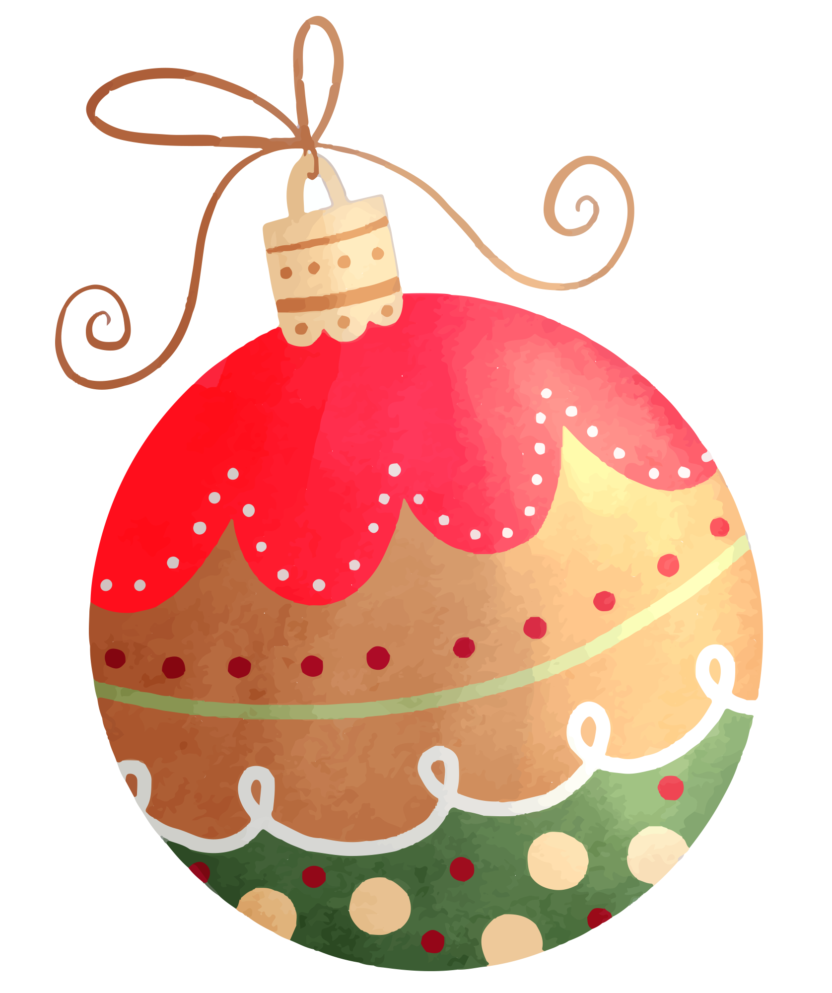 Preview for Vintage-christmas-ornament-design-sticker-4fa13