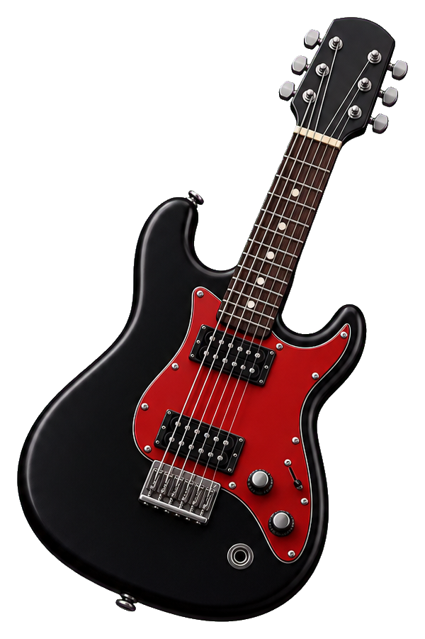 Preview for Studded Electric Guitar Sticker