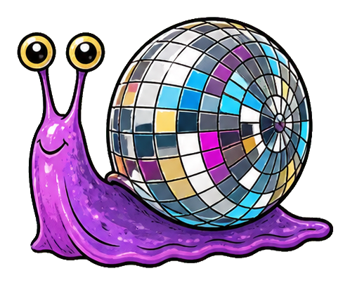 Preview for Disco Snail Sticker Graphic