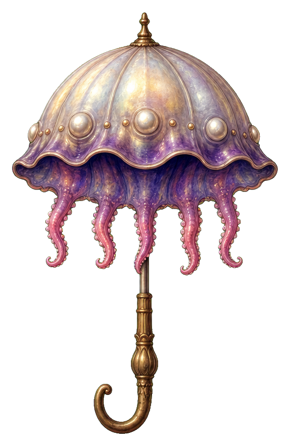 Preview for Jellyfish Parasol Sticker